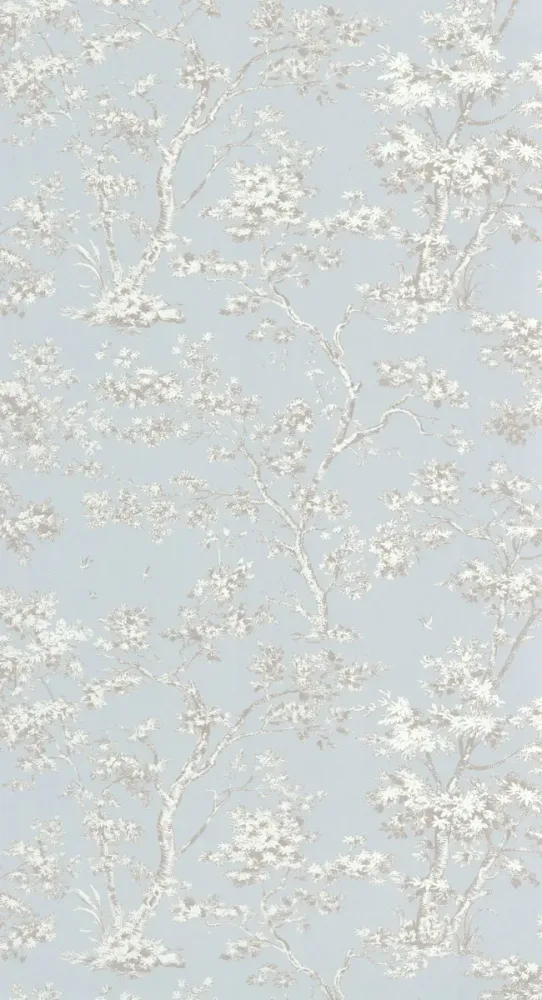 Casadeco Arbre Taupe /Bleu Doux