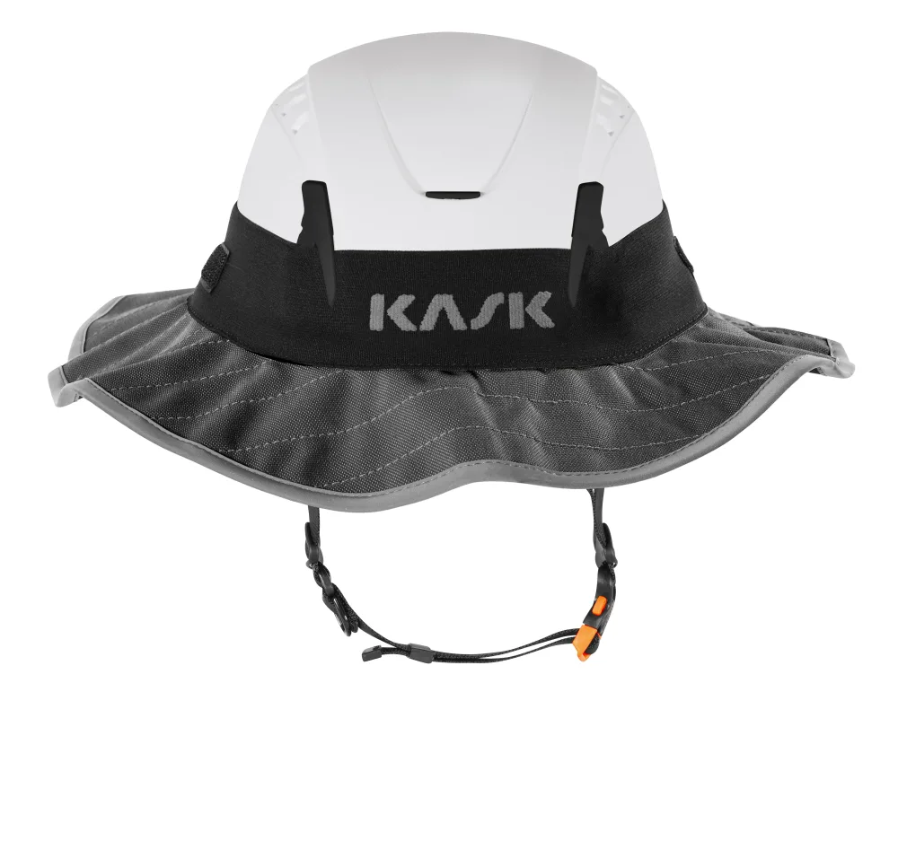 KASK WAC00037-221 Solskydd för alla Kask-hjälmar Hi-viz (Gul)