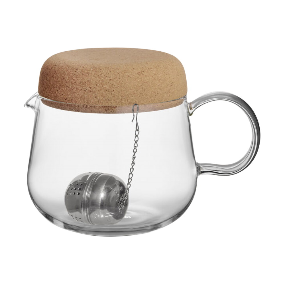 Viva tekanna med korklock 1,2 L, Klar