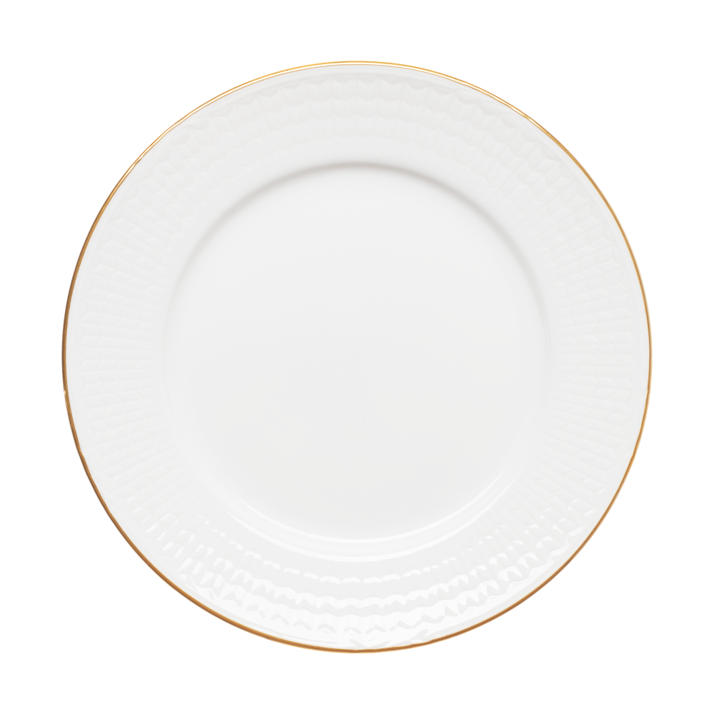 Swedish Grace Gala assiett Ø17 cm, Vit
