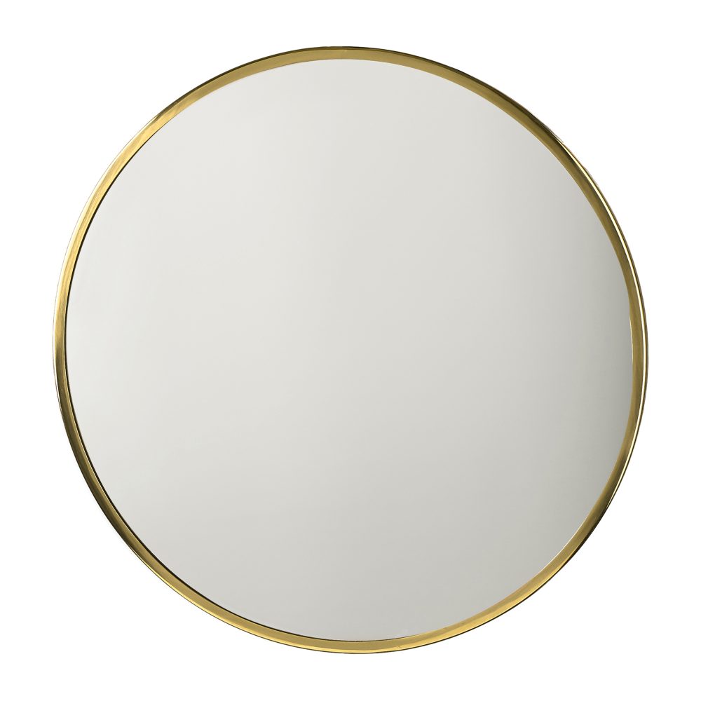 Vardo spegel Ø80 cm, Brass