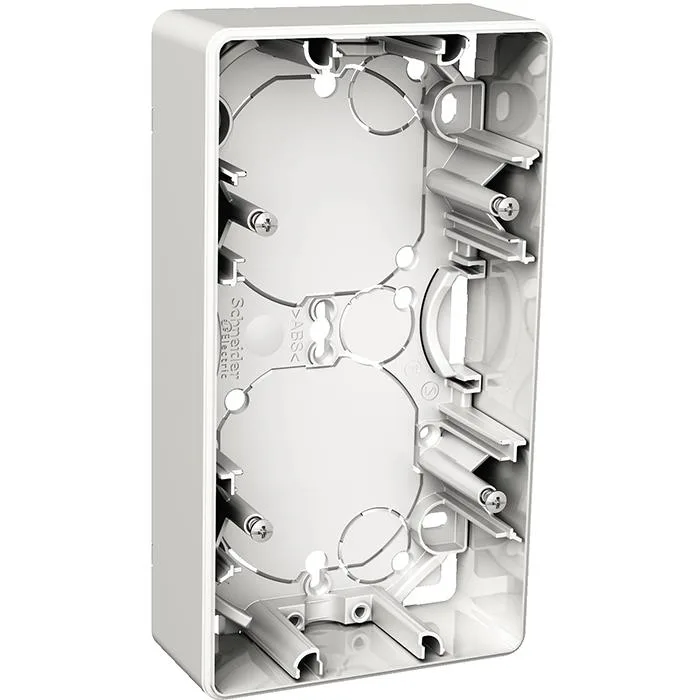 Schneider Electric Exxact WDE002361 Förhöjningsdosa utanpåliggande, 35 mm djup 1 fack - Bild 2