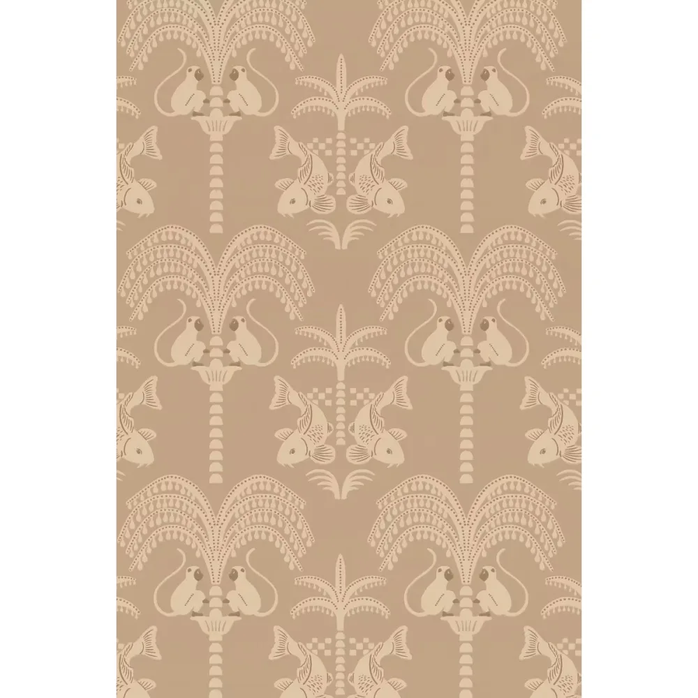 Sunset Gold Caramel Brown 167-02 Brun Tapet | Stuvbutiken - Bild 2
