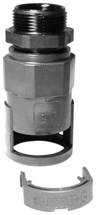 Rutab 1410366 Förskruvning med dragavlastning och snabbkoppling 48 mm, PG48