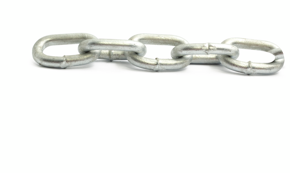 KÄTTING VARMGALVAD 4MM 5M KORT LÄNK