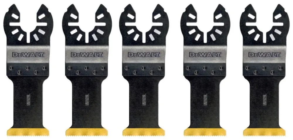 Dewalt DT20727-QZ Sågblad 18 TPI, till multiverktyg, 5-pack