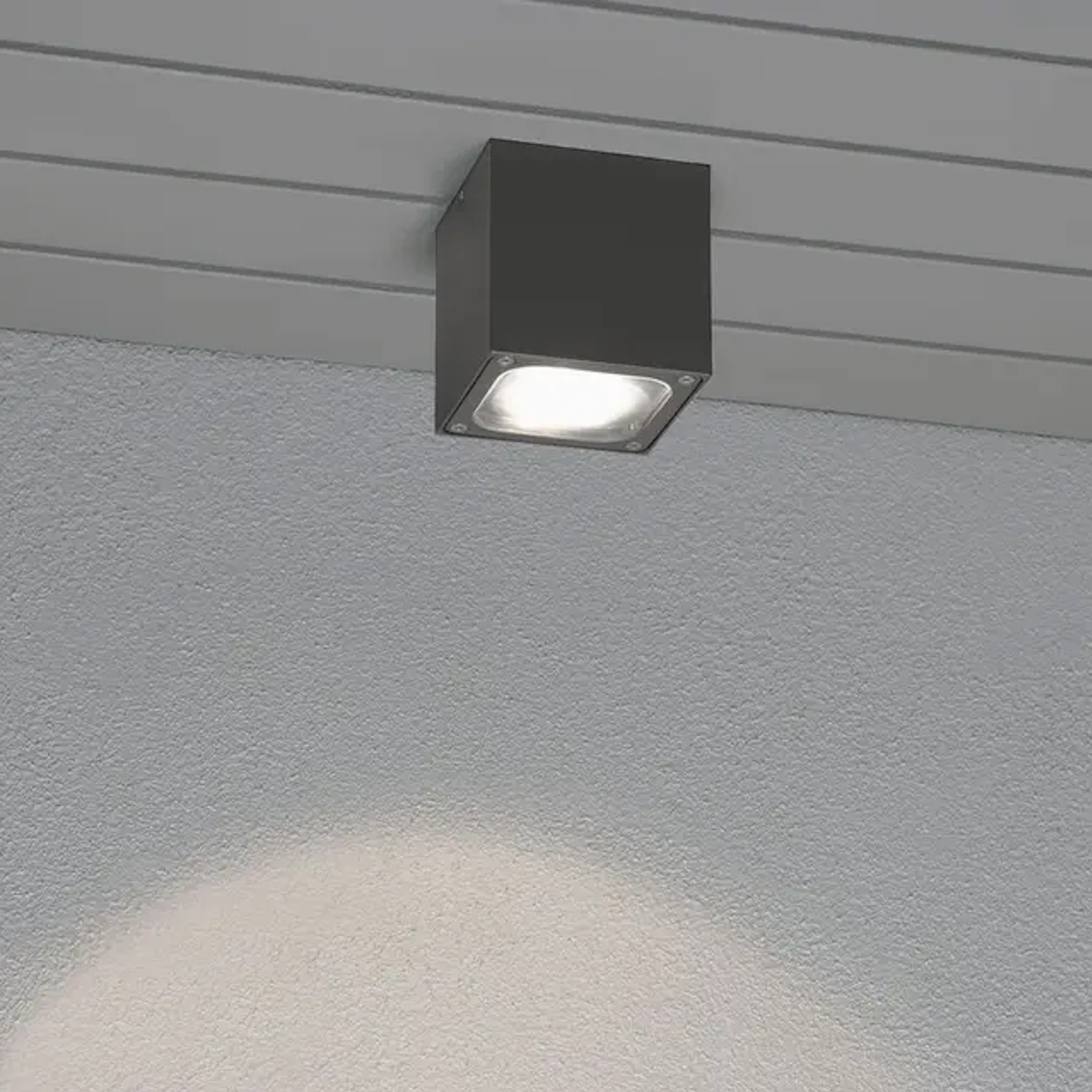 Cesena Taklykta LED 6W 230-240V IP54 Mörkgrå Konstsmide