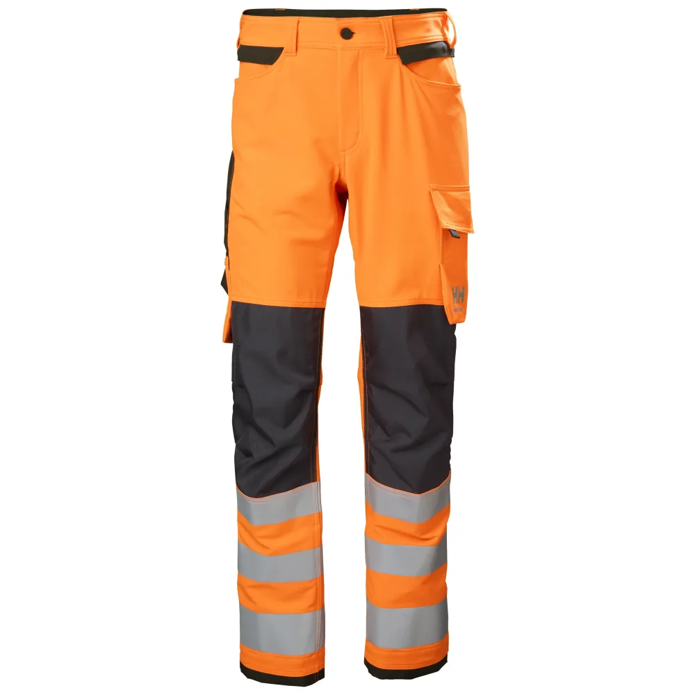 Helly Hansen Workwear 77342-269-C64 Varselbyxa Orange/Svart