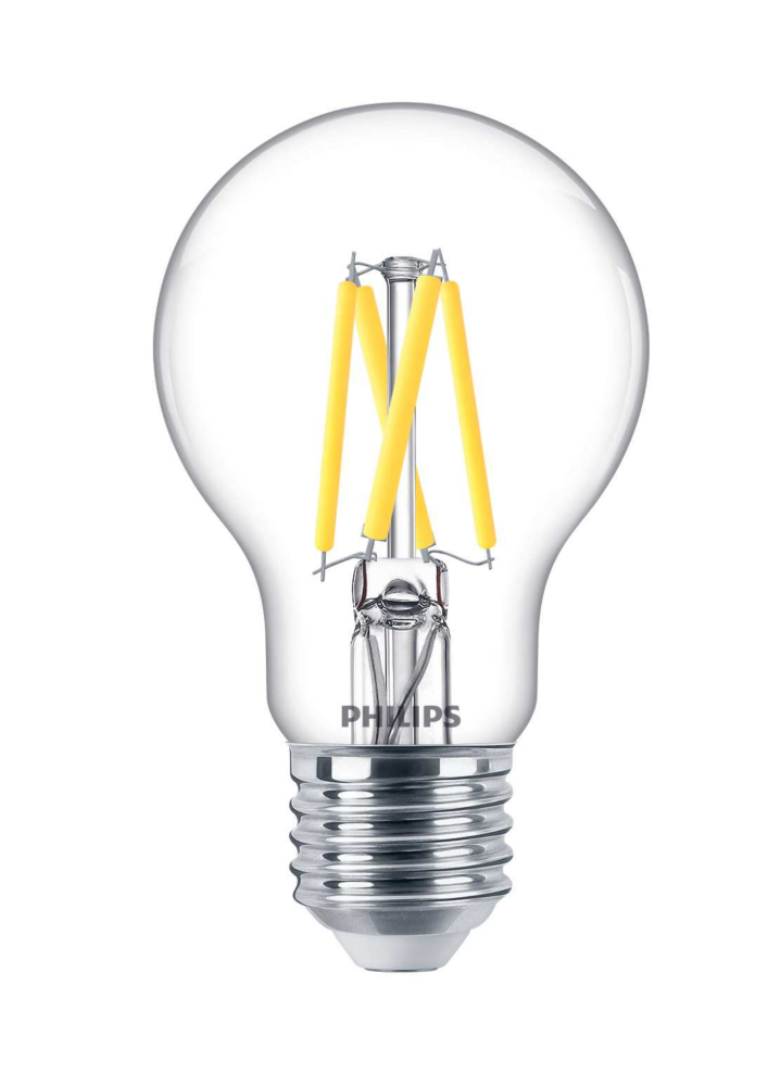 LEDLAMPA PHILIPS NORMAL FIL VV DIMBAR, E27 40W
