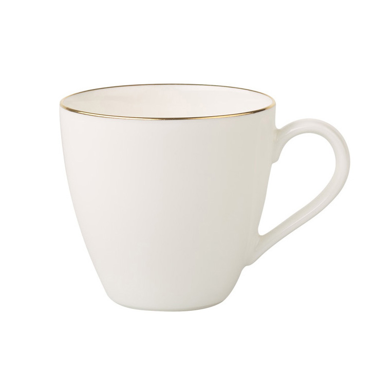 Anmut Gold espressokopp, Vit