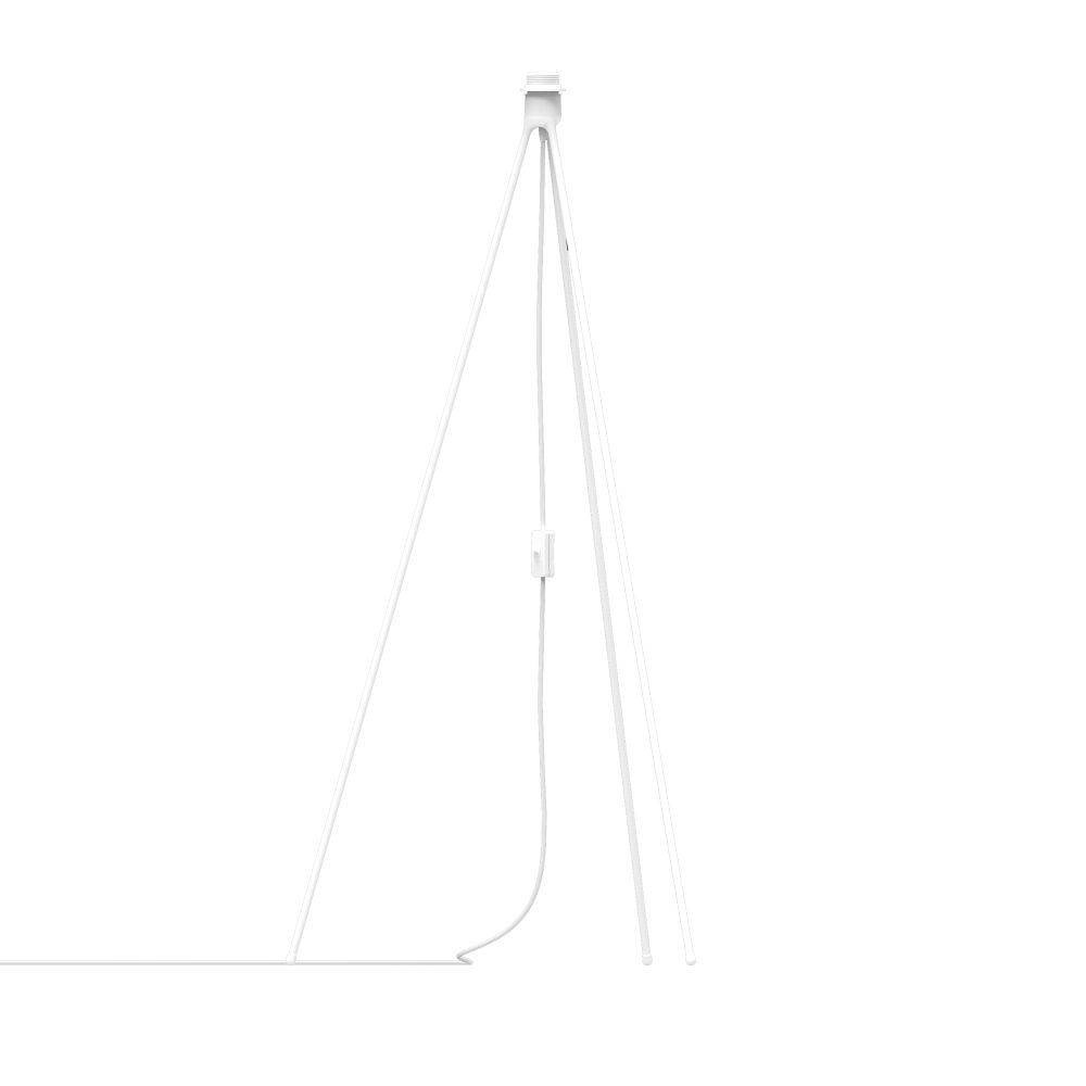 Tripod lampstativ golv, vit