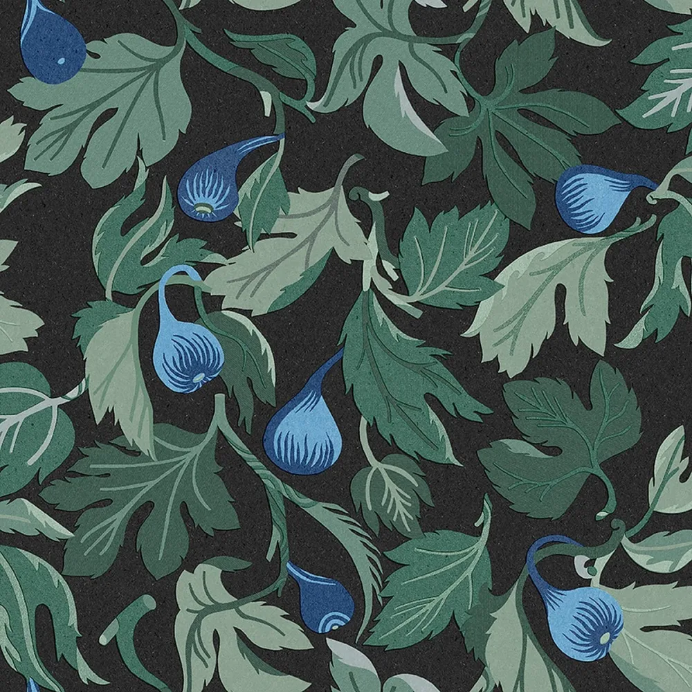 Tapet Swedish Designers Figs 2060 Svart Växter
