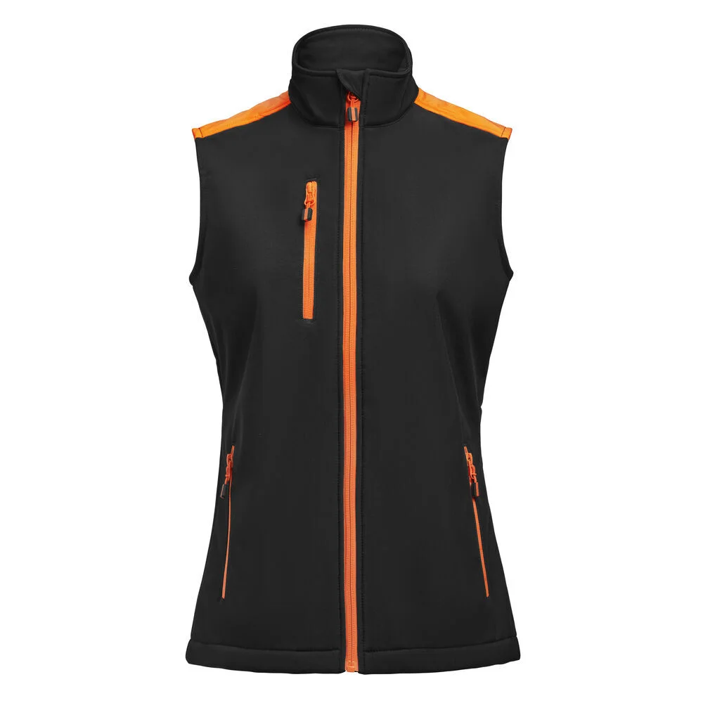 Printer Softshell 2261084 Väst svart/orange L