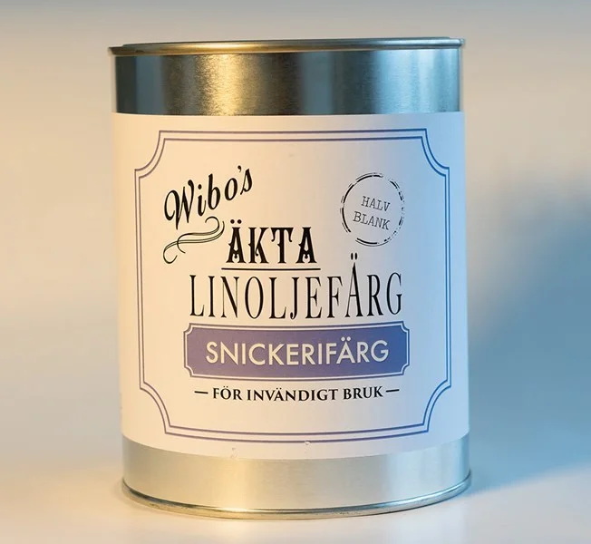 Linoljefärg Snickerifärg Inomhus 3 L Vit