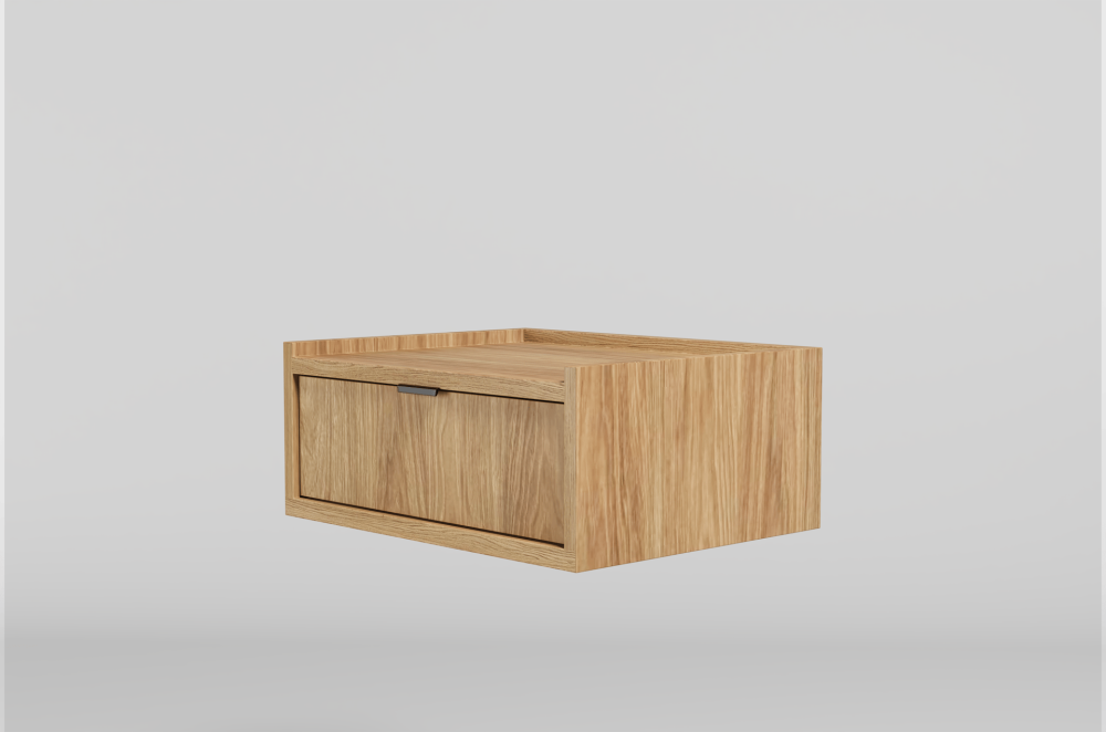 Dravo Vägghängt Sängbord 40 cm