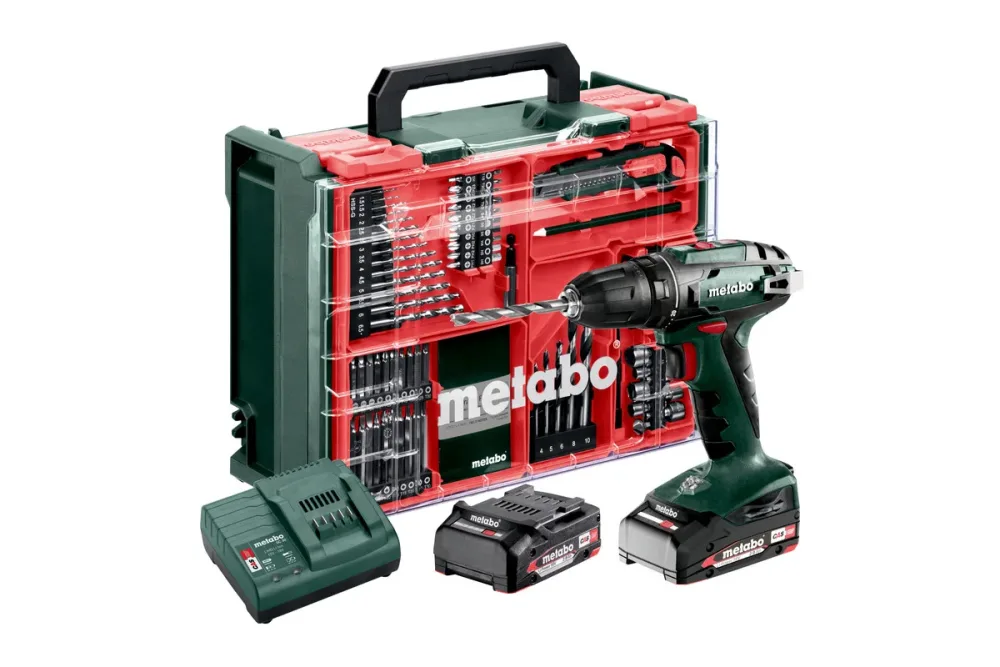 Metabo BS18 Borrskruvdragare med batteri och laddare