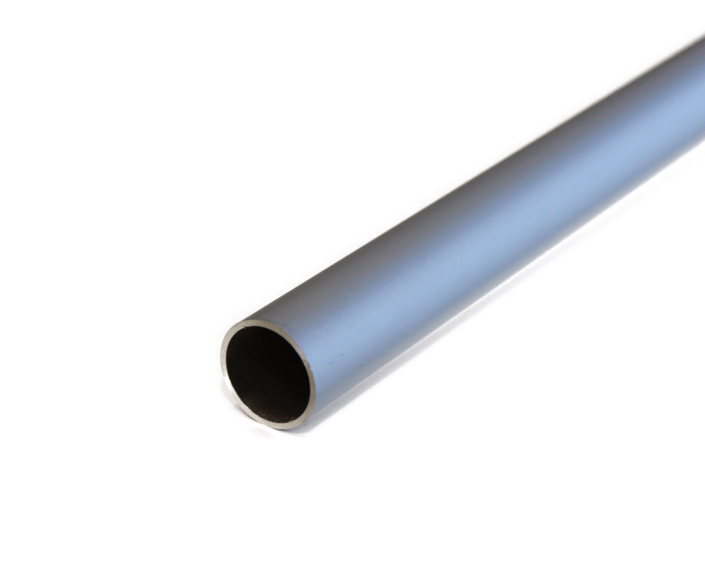 O-LIST D-PROFILE SILVER ALUMINIUM, 25X1,5MM 2M