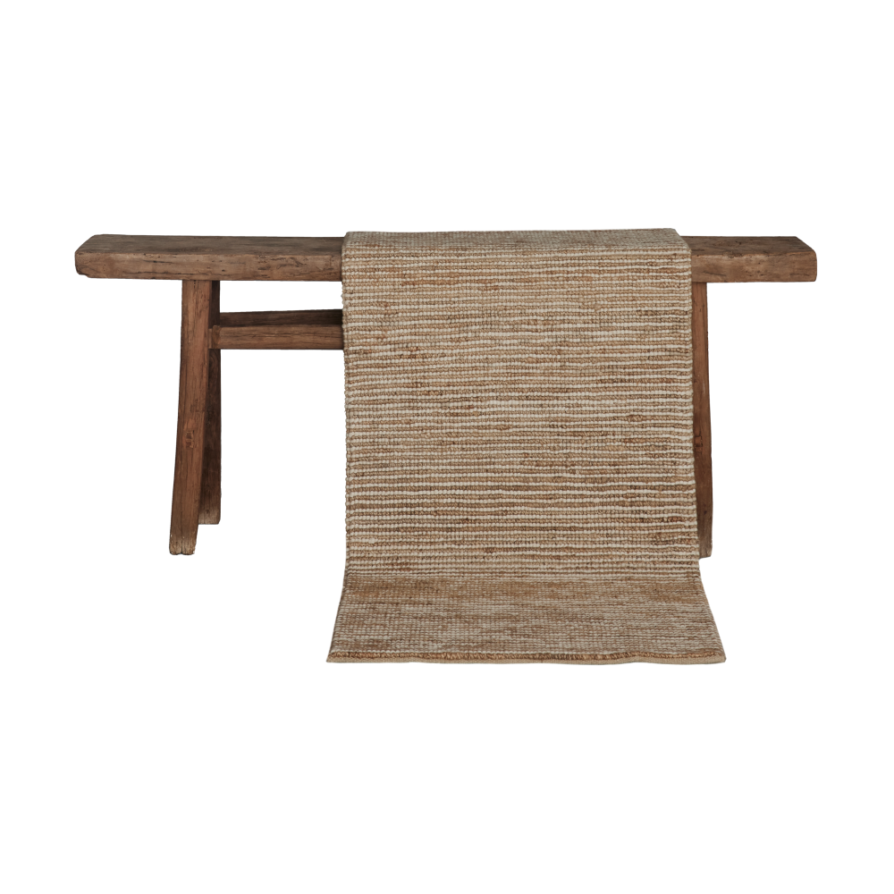 Hemp wool matta 80x300 cm, Stripe