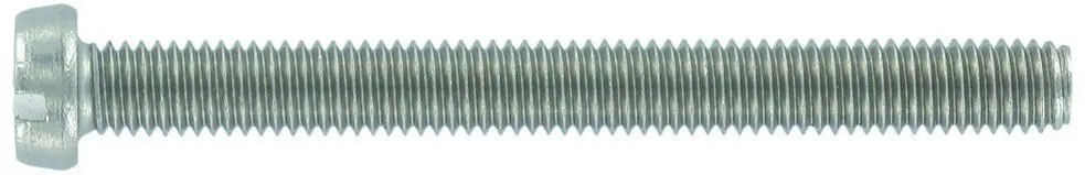 Schäfer & Peters 008441080 Spårskruv M10 MCS, A4, DIN 84 A M10 x 80 mm, 50-pack