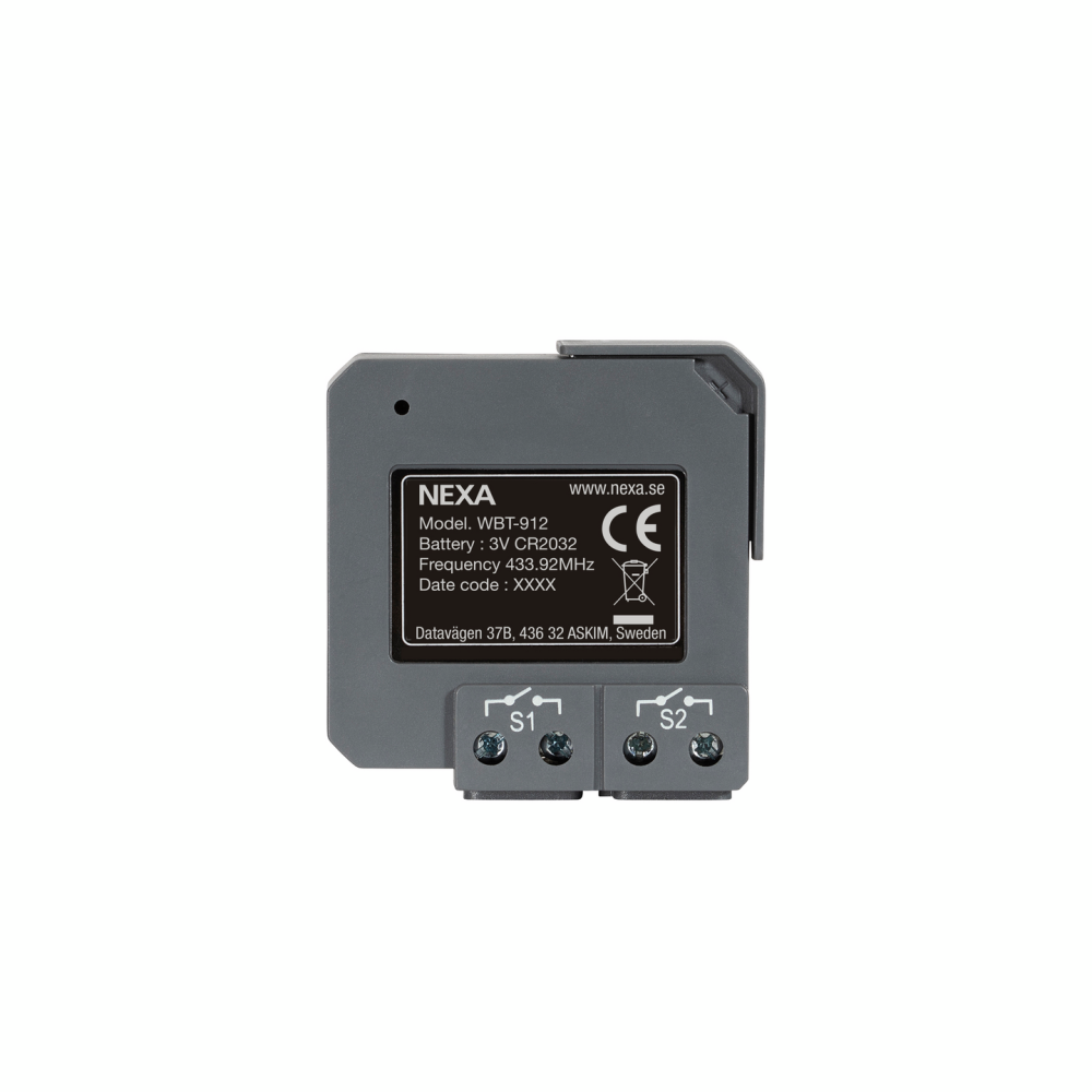 INBYGGNADSSÄNDARE NEXA BATTERI, 2 K