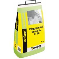 VÄGGSPACKEL WEBER SAINT-GOBAIN SNABB FIN 0-50 10