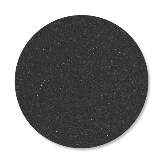 Core glasunderlägg circle, Flecked anthracite