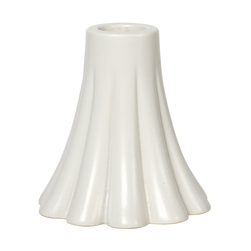 Heli ljusstake 8 cm, Cream