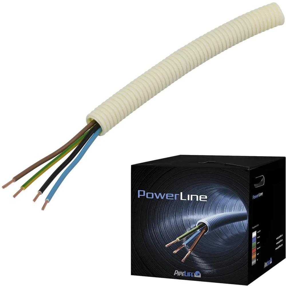 Pipelife FK PowerLine Kabel fördragen, PVC- och halogenfri 3G1,5 mm², 16 mm x 100 m - Bild 2