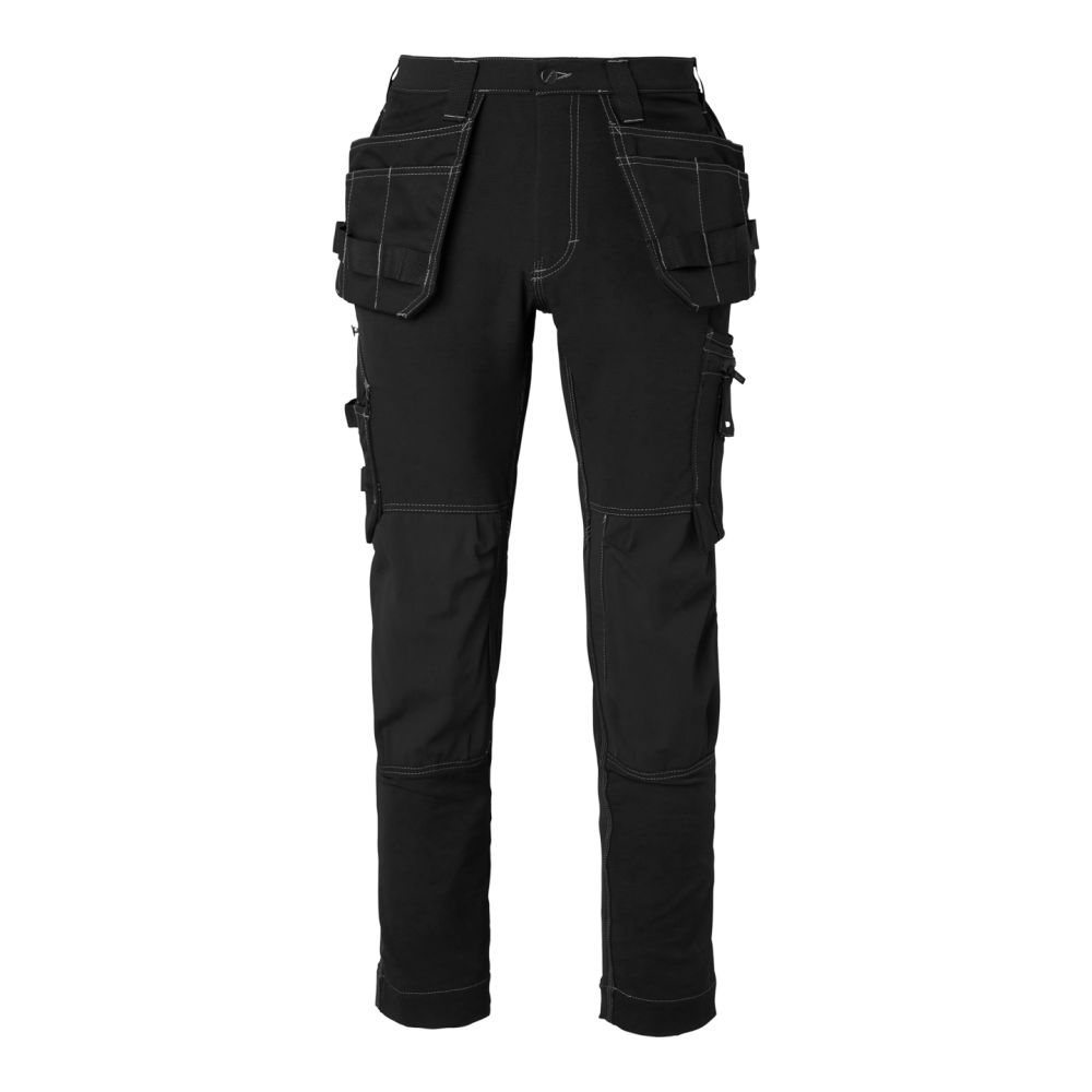 HANTVEKSBYXA TOP SWEDE 306 SVART C48, STRETCH