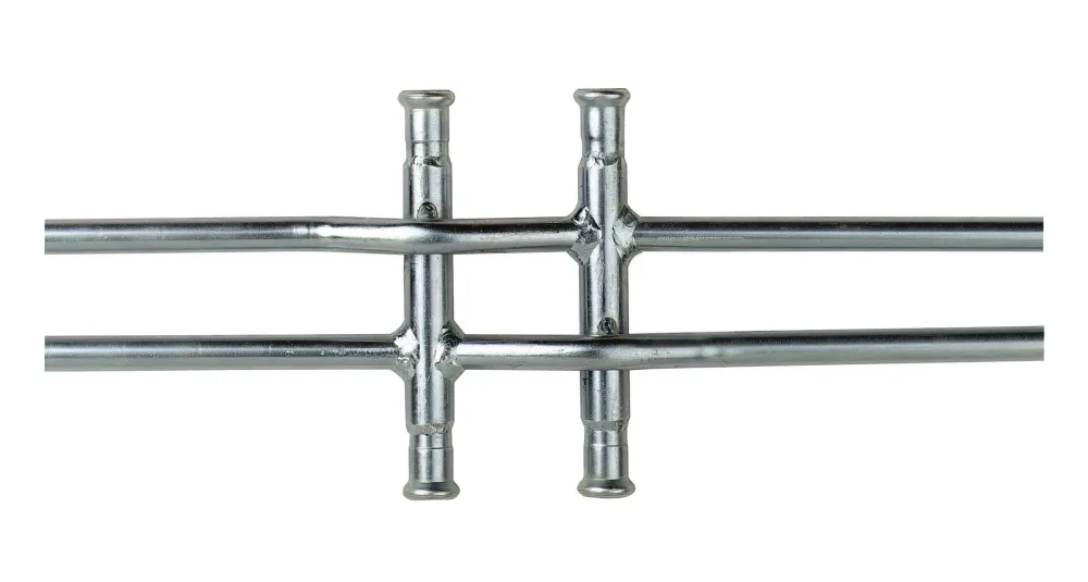 Geberit 1551055 Stamfördelare 60 c/c, elförzinkad 15 x 15x 12 mm