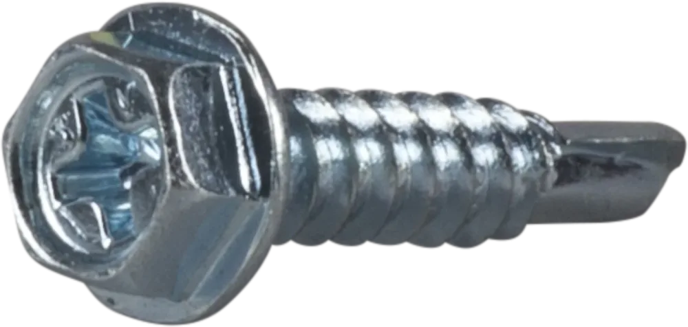 ESSVE 62523 Borrskruv sexkant, blankförzinkad Ø4,8 x 19 mm, 500-pack