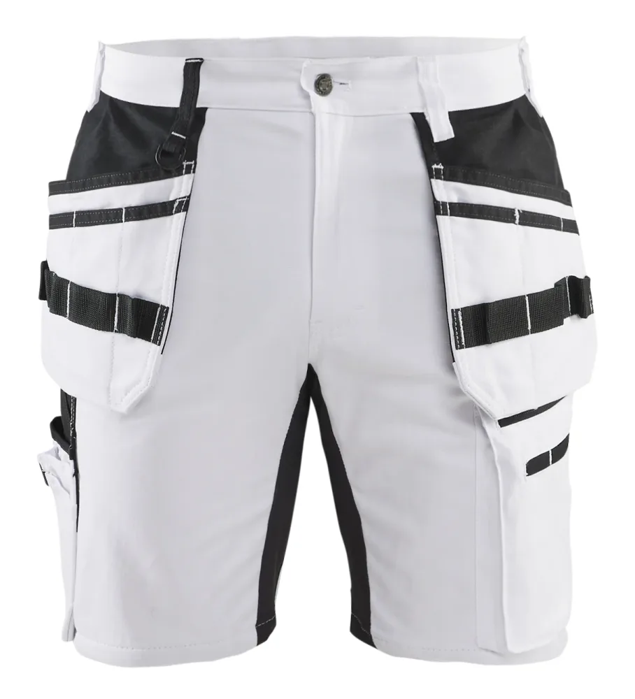 Blåkläder 191110001099C50 Målarshorts vit/svart C50 - Bild 2