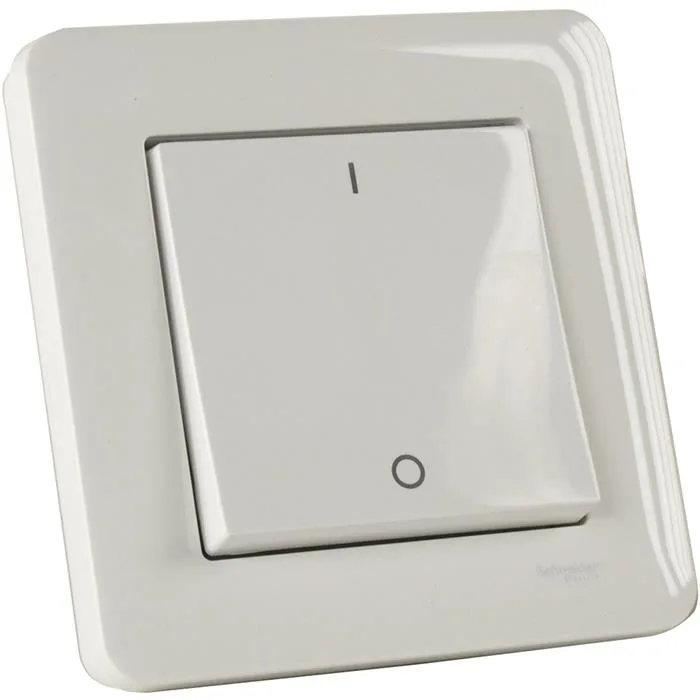 Schneider Electric Exxact Strömbrytare infälld, vit 3x1-pol