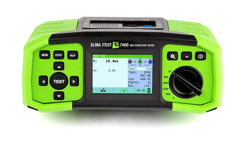 Elma iTest 7400 Installationstestare