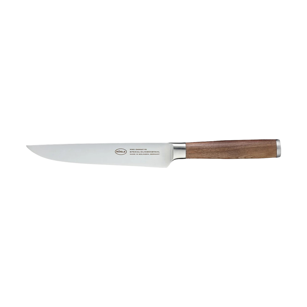 Masterclass trancherkniv 18 cm, Rostfritt stål-valnöt
