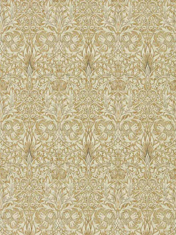 Morris & Co - Snakeshead Gold/Linen Morris 160th Anniversary