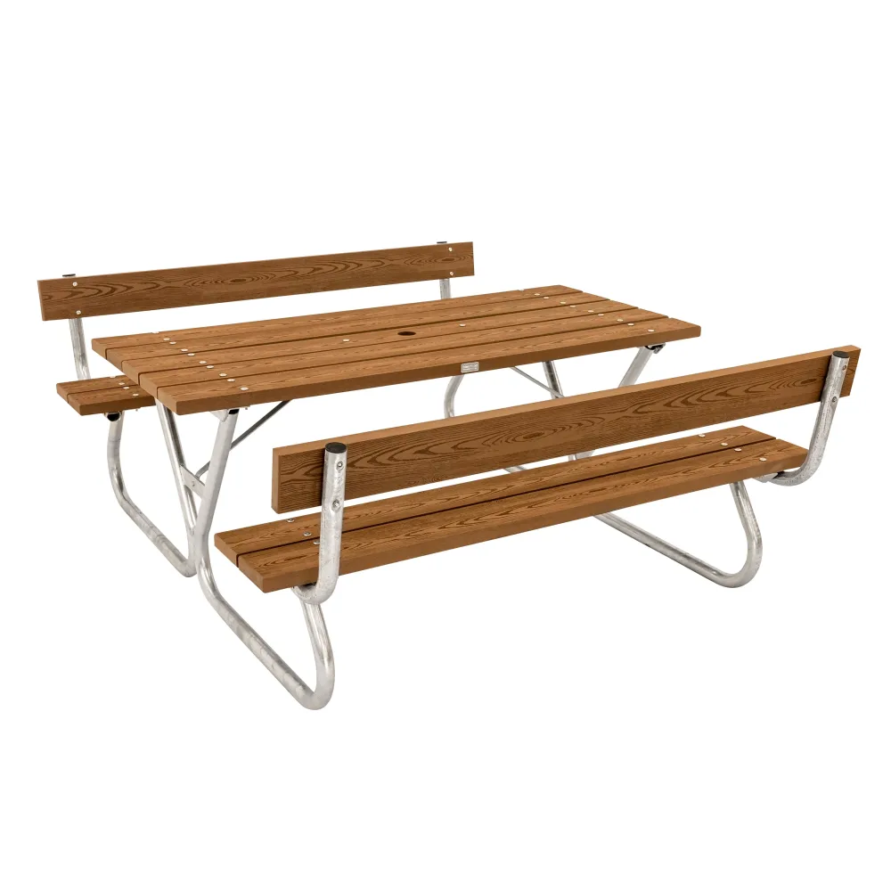Eden Wood 0909-k6180 Picknickbord 180 cm, komposit Brun