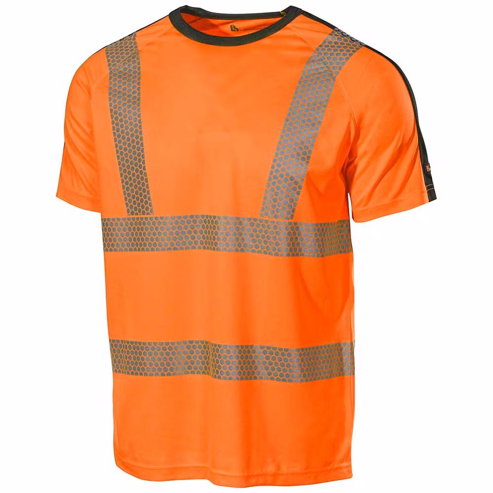 Kjøp L.Brador T-skjorte, 6120p, Orange/Svart