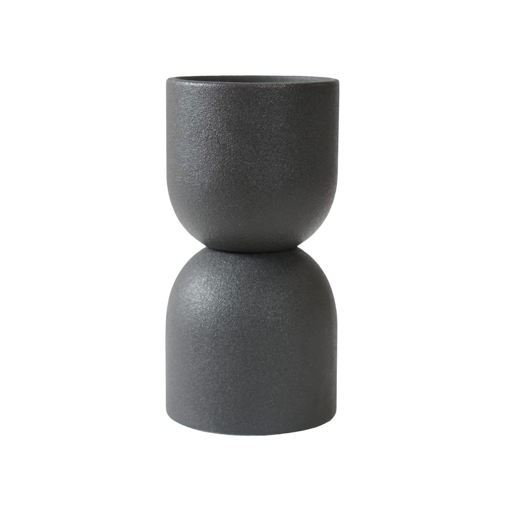 Post ljusstake 16 cm, Cast iron