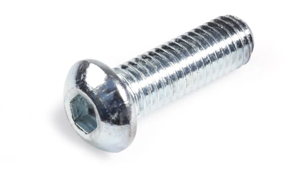 REYHER 073801100120020 Insexskruv M12 K6S 10.9, FZB, ISO 7380 M12 x 20 mm, 100-pack
