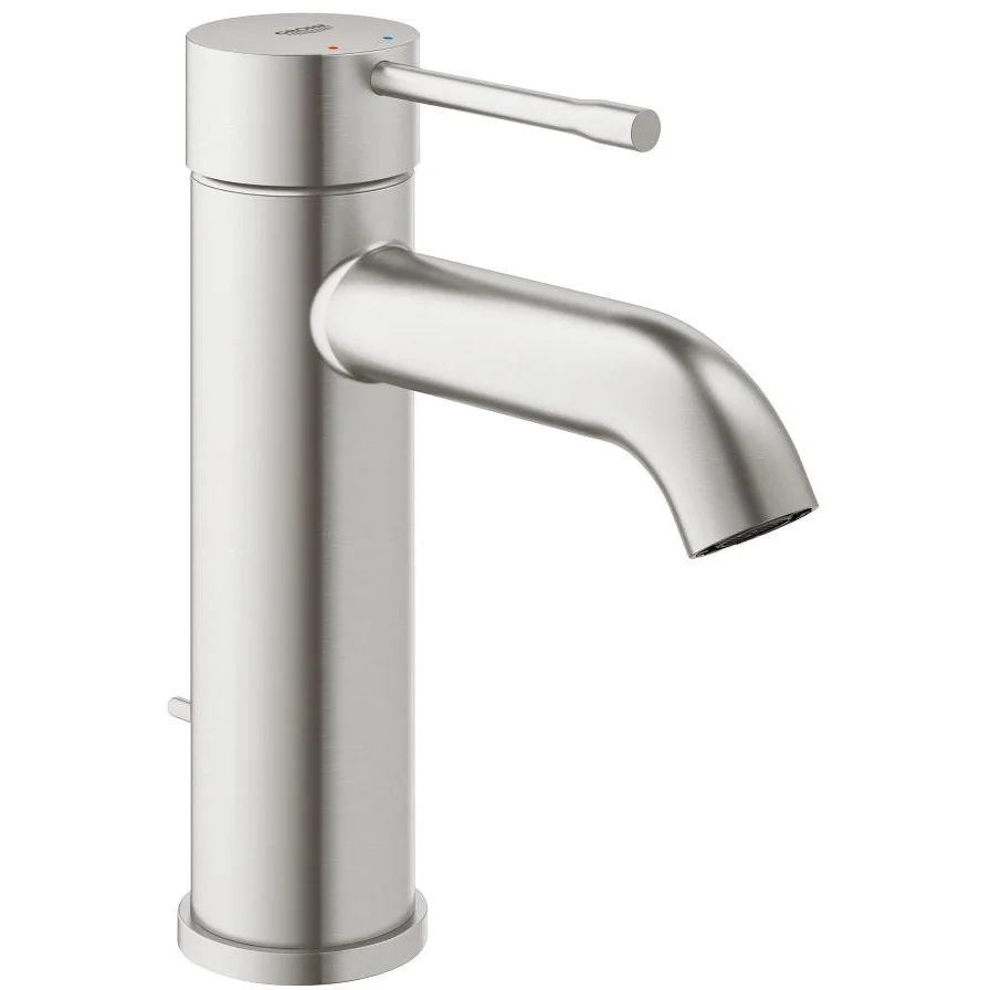 Grohe Essence New Tvättställsblandare supersteel utan bottenventil
