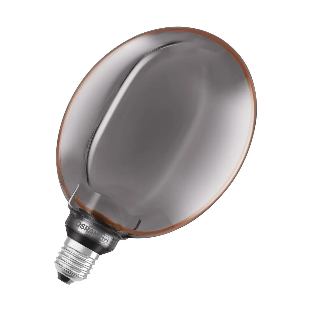 Osram GLOB O 100 DIM LED-lampa E27, 4 W Smoke, 110 lm