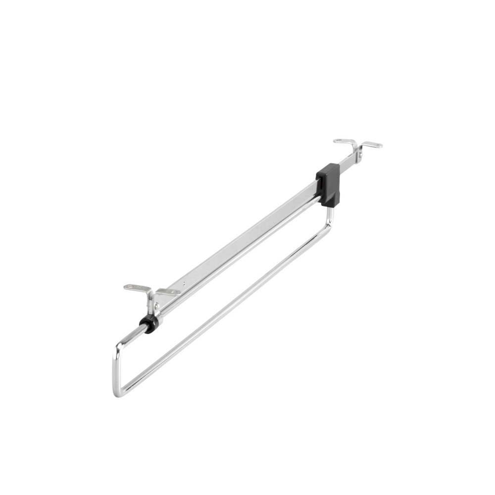 KLÄDSTÅNG UTDRAGBAR KROM 460MM ELFA 234900