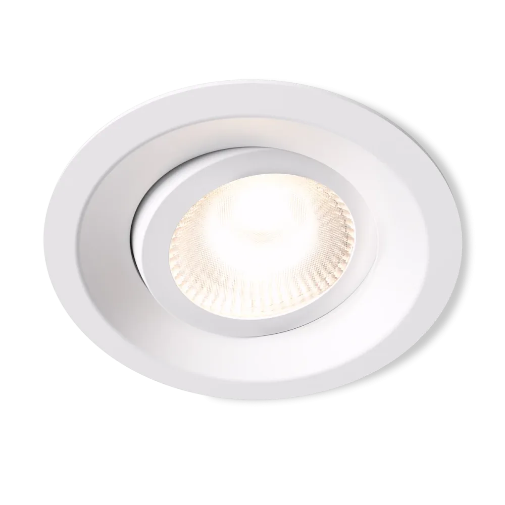 Plejd TILT DWN-01 Downlight 6- pack, 8 W, 515 lm, 2200-4000 K Vit