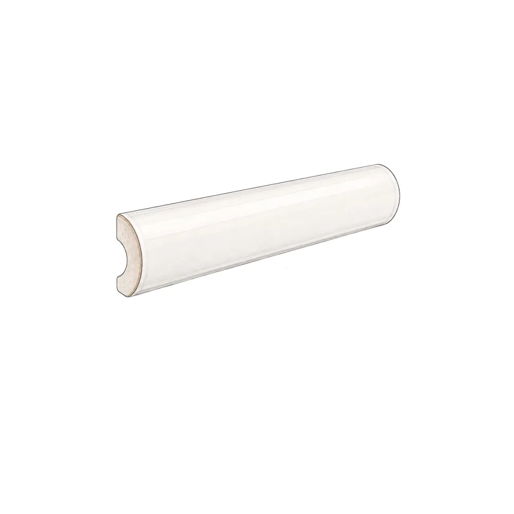 Kakeldekor Altea Pencil Bullnose Rosewood