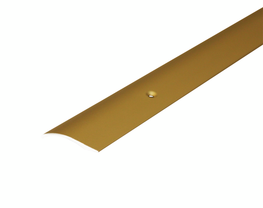NIVÅLIST SLÄT GULD INKLUSIVE SKRUV 0-15MM 90CM