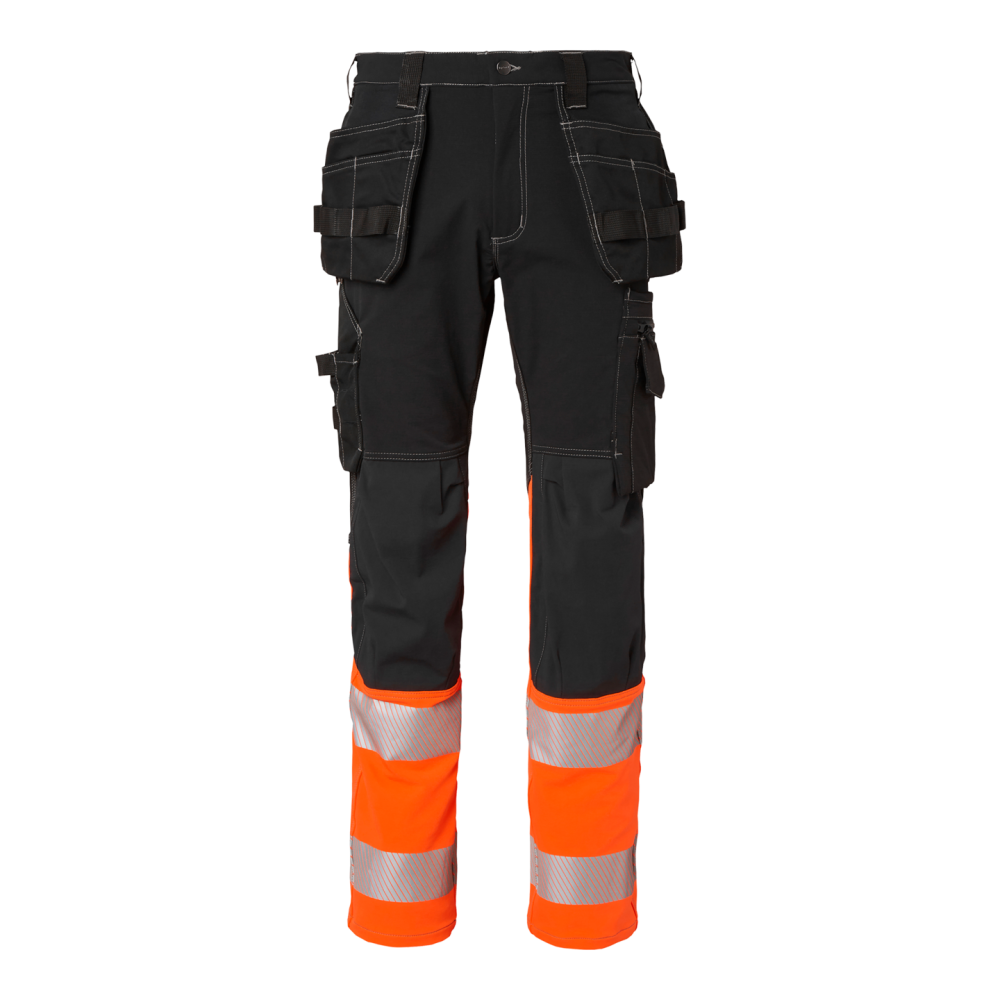 BYXA TOP SWEDE 312 SVART/ORA KL.1 C52, STRETCH