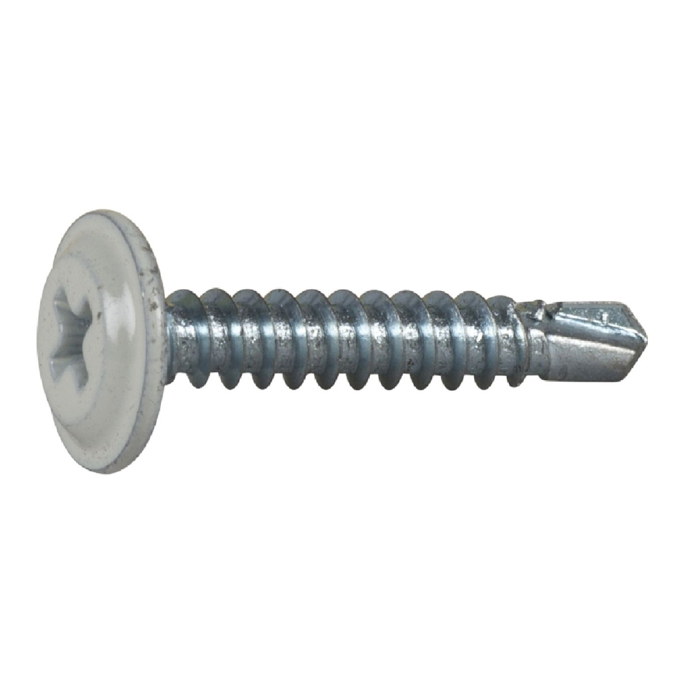 Montageskruv Med Borrspets PH2 4,2x25mm Lackerad C2 Vit 250st Essve
