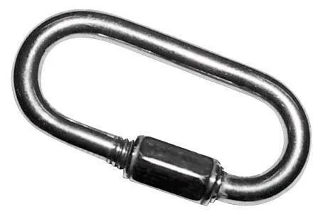 SNABBLÄNK ROSTFRI 4MM