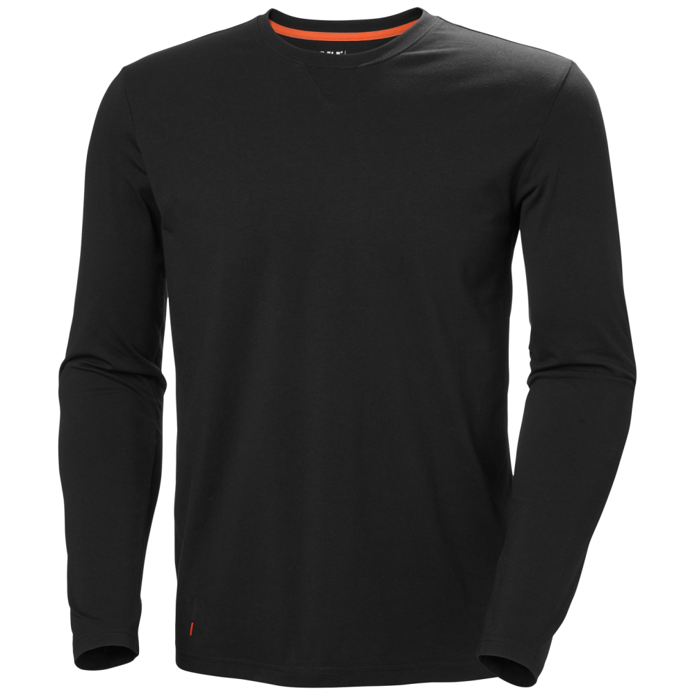 T-SHIRT 79242 EVO LÅNGÄRMAD SVART XS